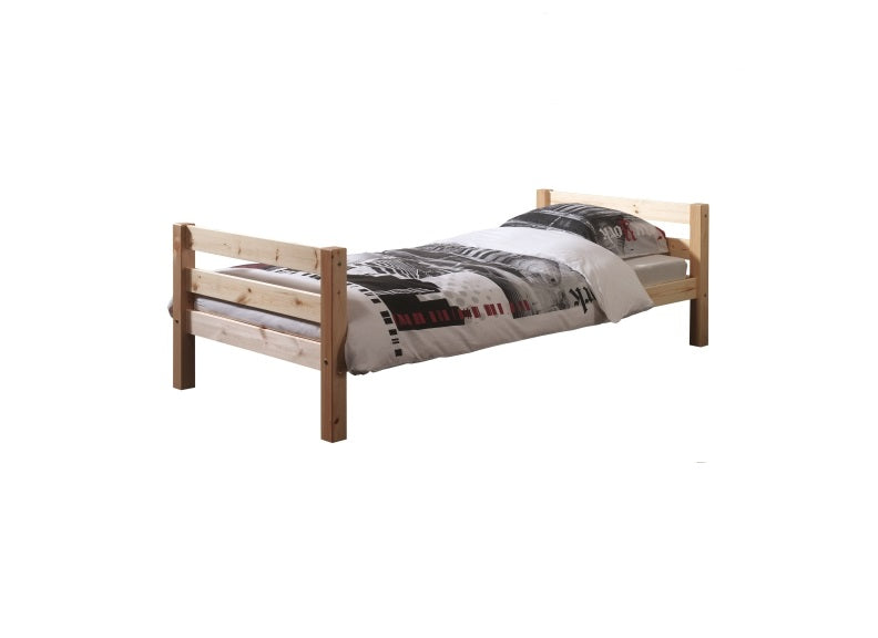 Pino Natural Wood Single Bed