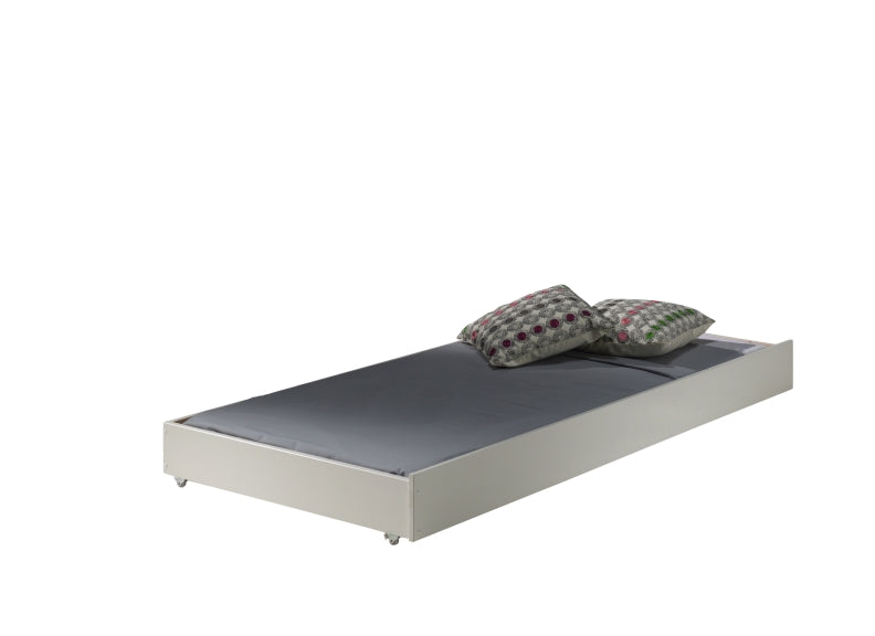 Pino White Under Bed Trundle As Sleepover Bed