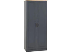 Portland Grey Wardrobe - 1