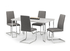 Positano Dining Table With Roma Dining Chairs - 1