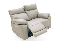 Positano Light Grey Powered Two Seat Sofa