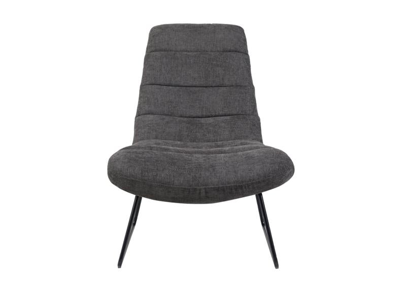 Reese Grey Accent Chair - front