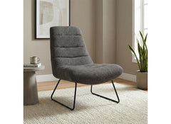 Reese Grey Accent Chair - room