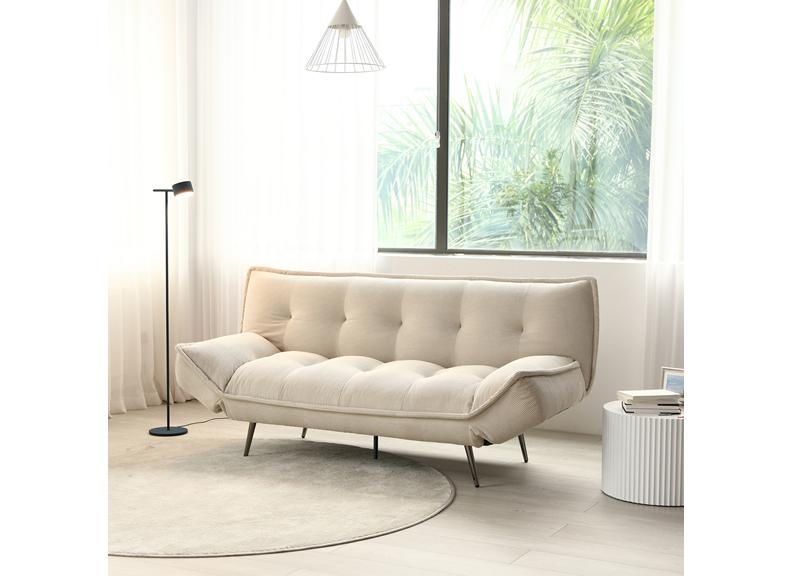 Remi Natural Corded Sofa Bed - 1