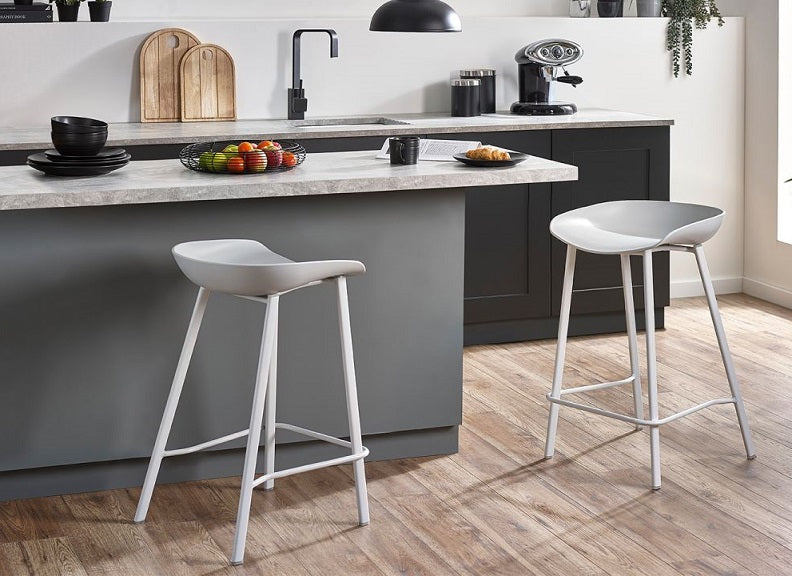 Renzo Grey Bar Stool - room