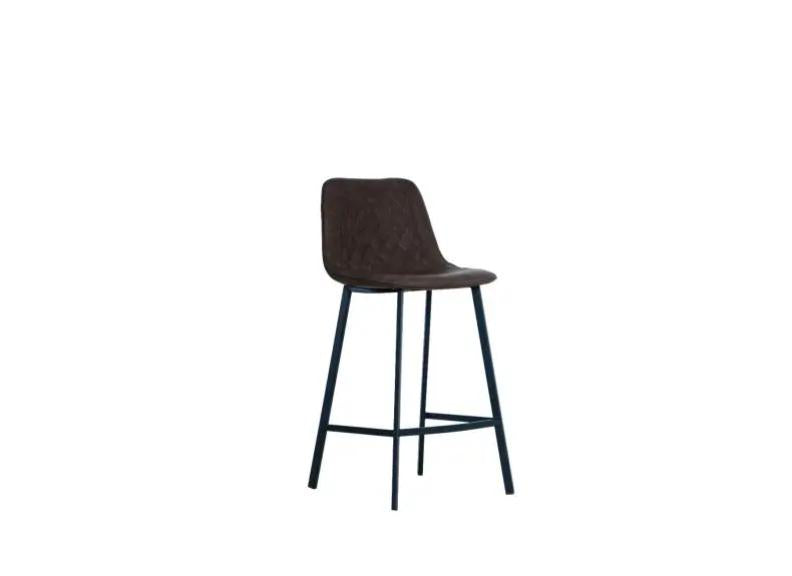 Retro Diamond Stitch Bar Chairs