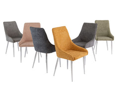 Rhone Fabric Dining Chairs - 1