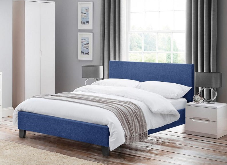 Rialto Blue Bed With Manhattan Furniture