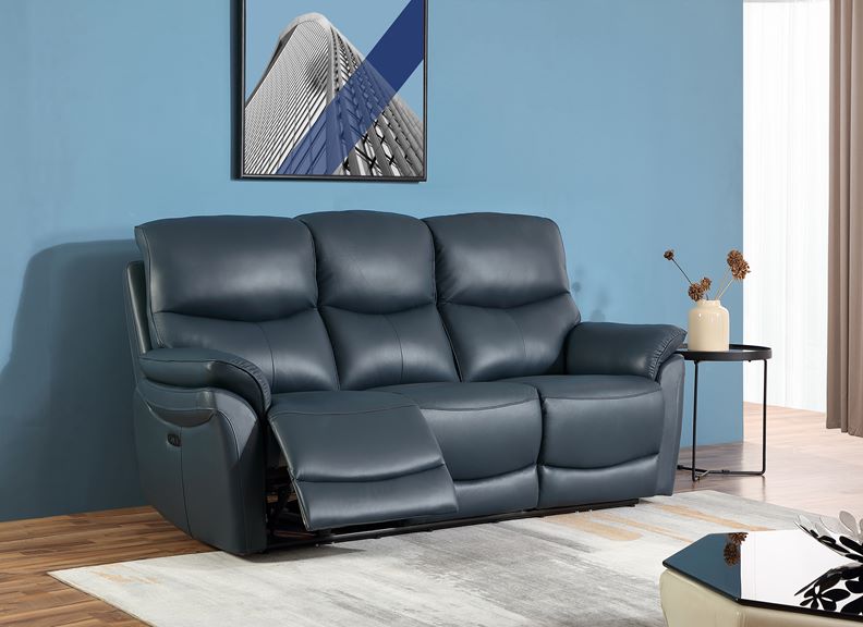 Ricardo Blue 3PP Sofa