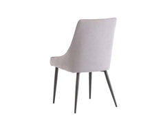 Rimini Light Grey Chair - rear