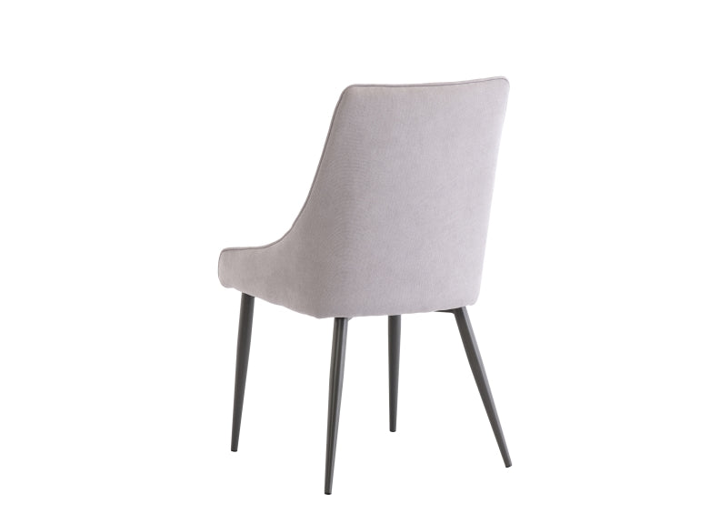 Rimini Grey Chair - rear
