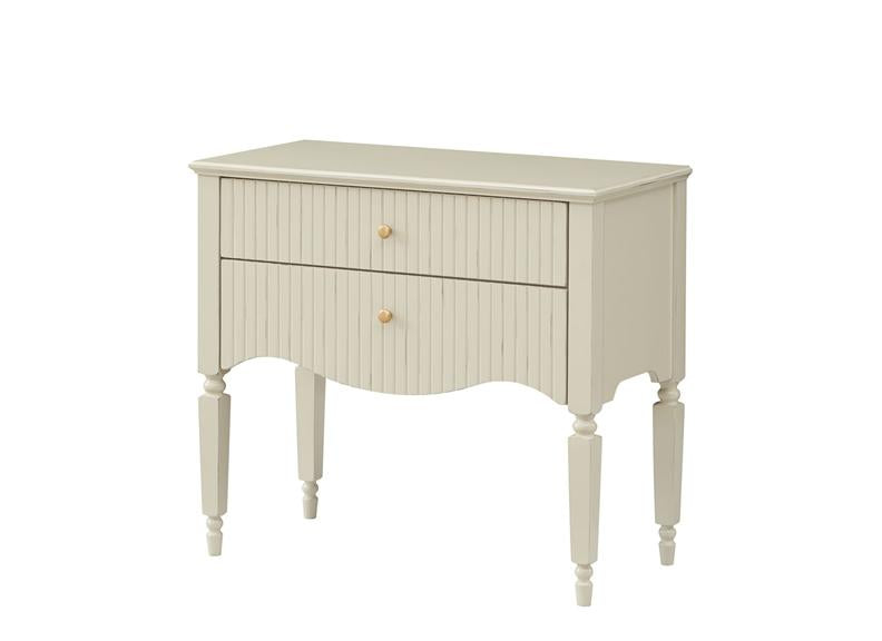 Ritz Small Console Tables With Drawers – Cream or Olive Green Hallway / Living Room Storage Tables