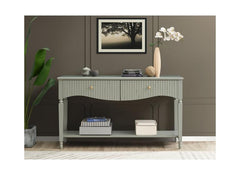 Ritz Olive Green Large Console Table - room