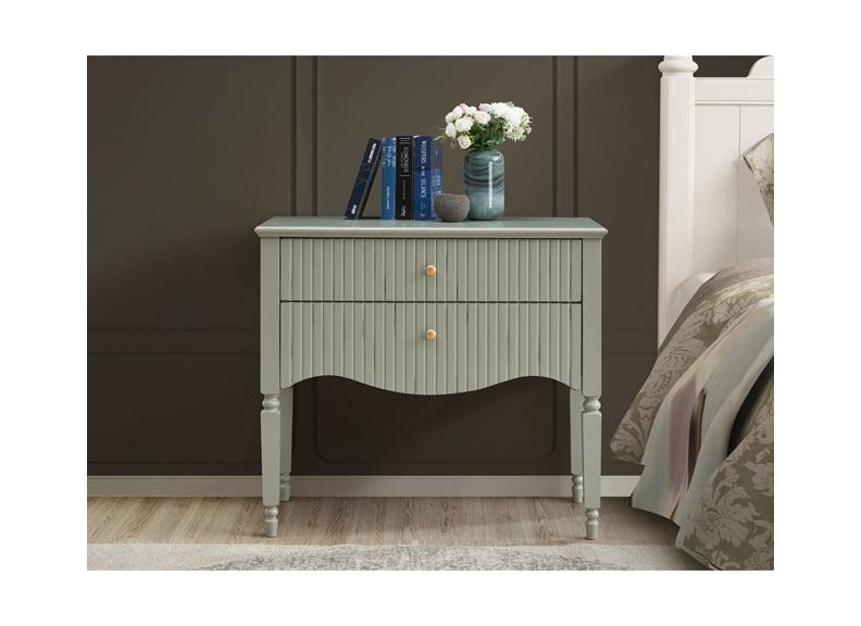 Ritz Small Console Tables With Drawers – Cream or Olive Green Hallway / Living Room Storage Tables