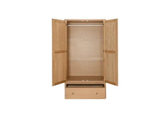 Renata Two Door Wardrobe - interior