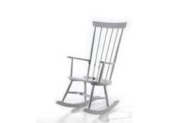 Rocky Grey Rocking Chair - 1