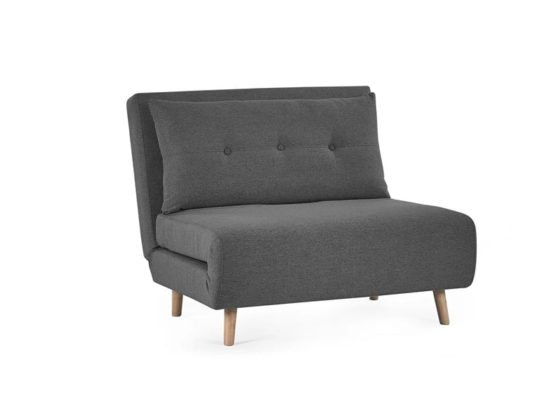 Rowan Dark Grey Sofa Bed - c/o - closed