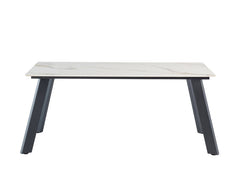 Ruby White & Gold Table