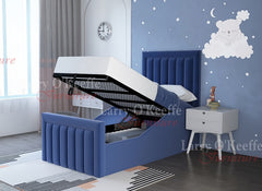 Childs Safety Bed - Blue - open