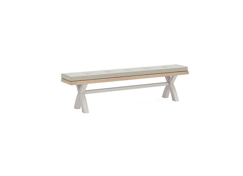 Salcome Bench W/Grey Cushion