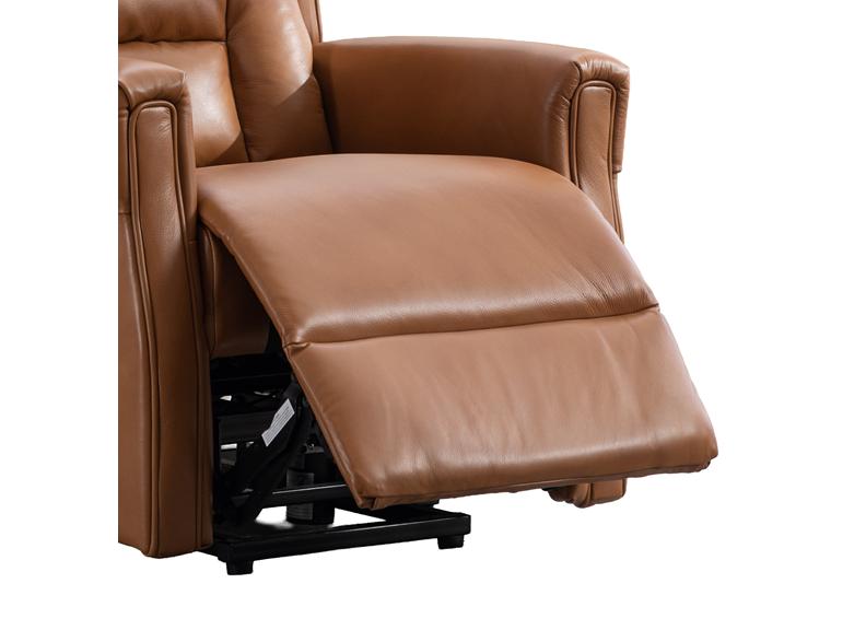 Sandringham Full Leather Lift & Rise Chair with Dual Motors | Powered Recliner Armchair for Elderly & Mobility Support