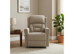 Sandringham Fabric Lift & Rise Chair with Dual Motors | Powered Recliner Armchair for Elderly & Mobility Support