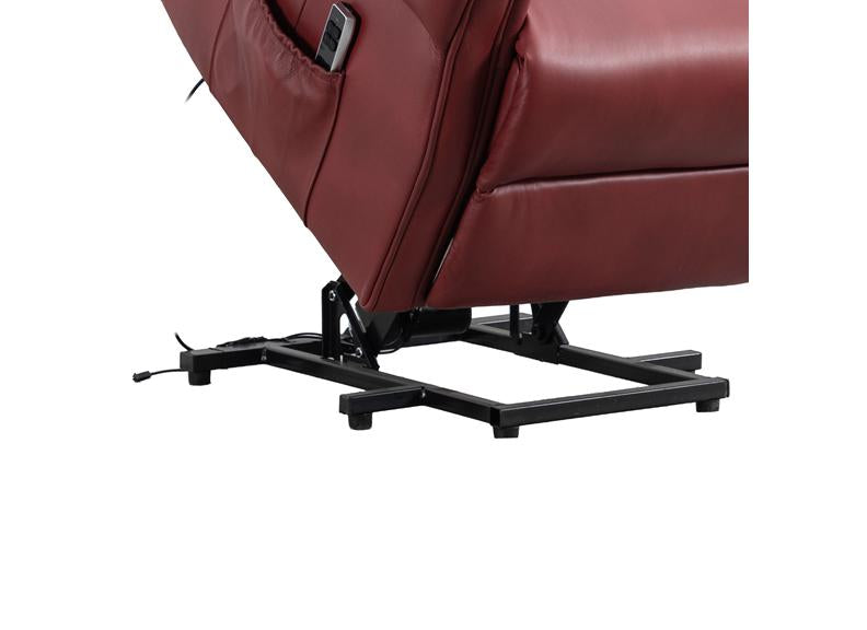 Sandringham Full Leather Lift & Rise Chair with Dual Motors | Powered Recliner Armchair for Elderly & Mobility Support
