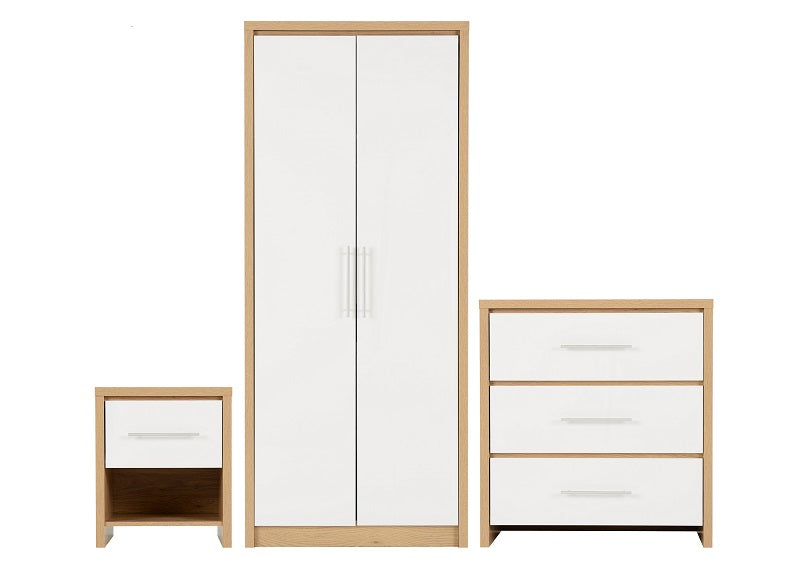 Seville White Bedroom Set
