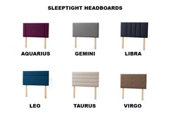 Sleepcare Complete Bed Set - 3 ft Divan Bed With Headboard And Fabric Colour Options