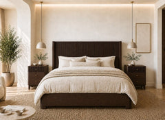 Soho Brown Bedframe - Brown Wood Bedroom Furniture