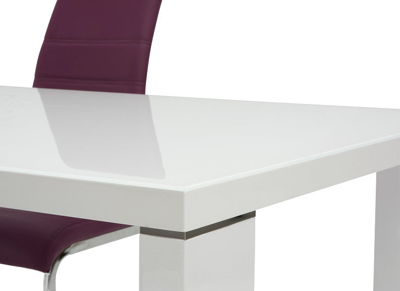 Soho White Table - detail