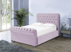 Sorento Velvet Pink Bed