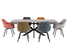 Sutton Extending Table W/Viola Chairs