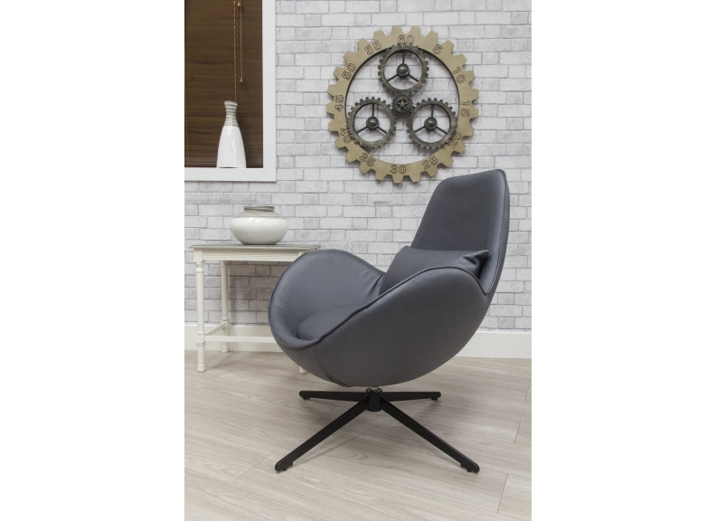 Swirl Grey Chair - 3