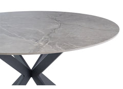 Talia Grey Round Table - top