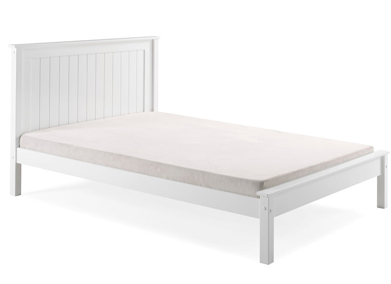 Taurus White Low Bed - 1