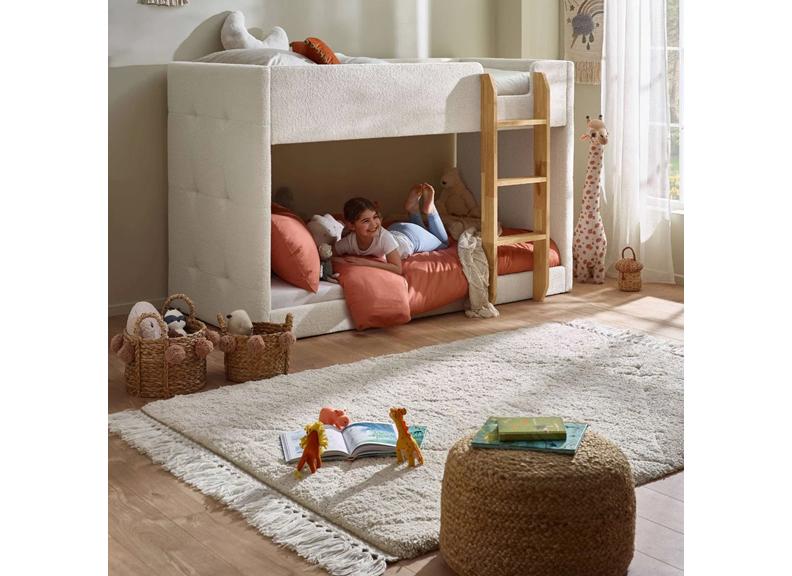 Teddy Boucle Bunk Bed - room