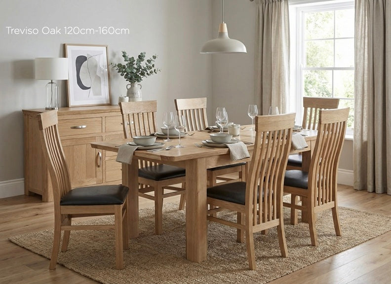 Treviso Oak Dining Set - room