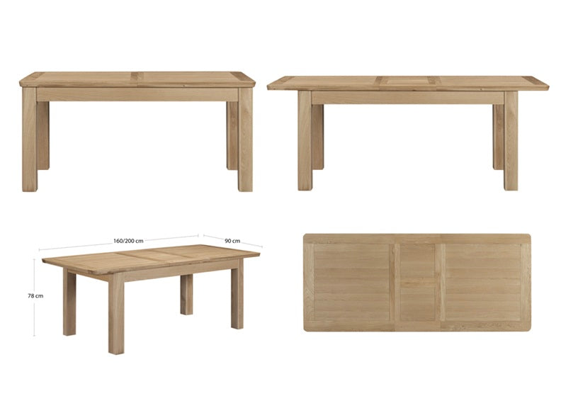 Treviso 1.6m Extending Table - 1 