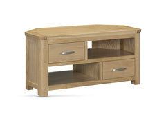 New Treviso Oak Corner TV Unit