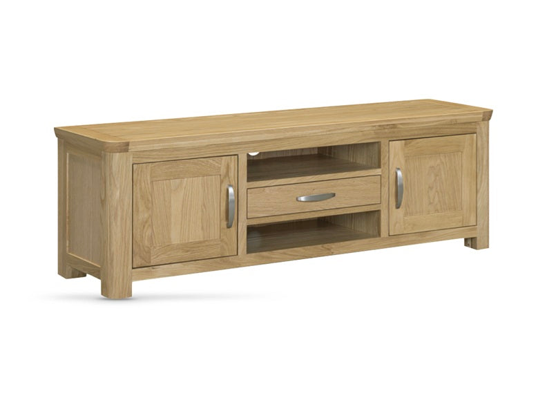 New Treviso Oak Large TV Unit