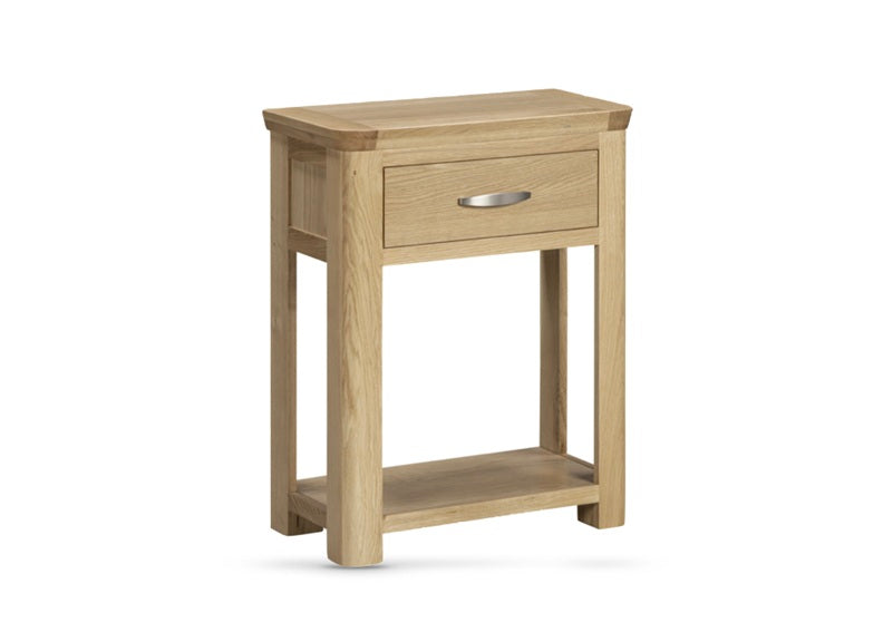 New Treviso Oak Small Console Table
