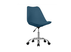 Urban Blue Swivel Chair - 1