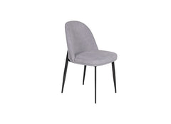 Valent Velvet Light Grey Chair