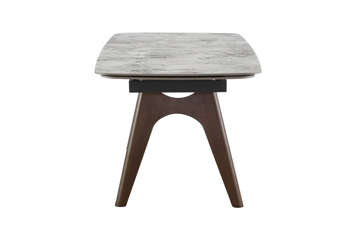 Valley Stone Dining Table - end view