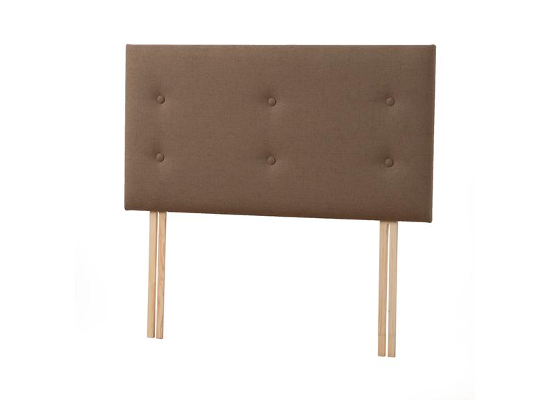 Ortholite Complete Bed Set - 3 ft Divan Bed With Headboard And Fabric Colour Options