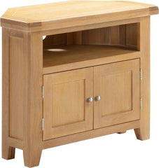 WINDSOR CORNER TV UNIT - NATURAL OAK (WBF)