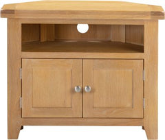 WINDSOR CORNER TV UNIT - NATURAL OAK (WBF)