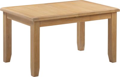 Windsor Extending Dining Table – Natural Oak with Smooth Extension Mechanism (WBF)