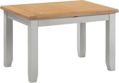 WINDSOR EXTENDING DINING TABLE - PEBBLE GREY/OAK (WBF)
